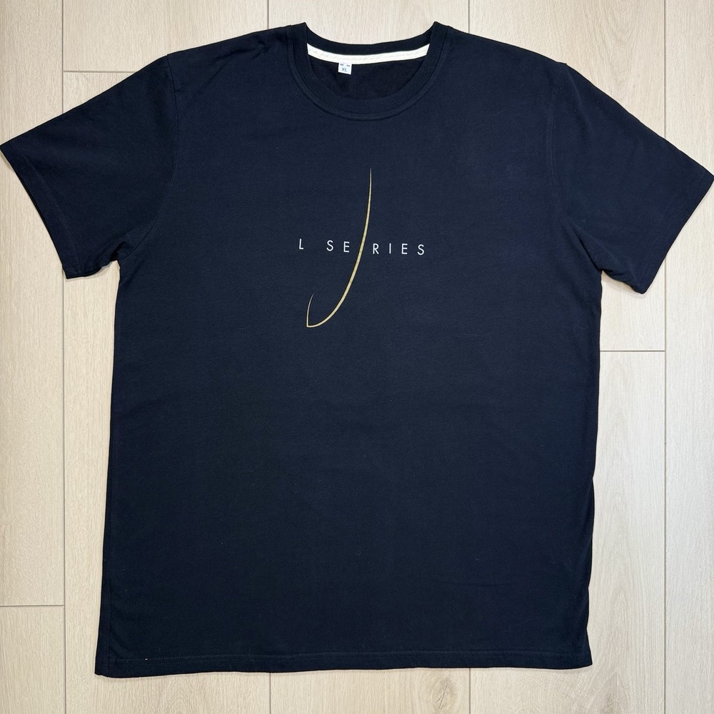 L-Acoustics‎ L SERIES Organic Cotton Black Tee XL Made in France Audio Shirt